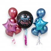 Шар на гендер пати мальчик или девочка - Воздушные шары в Твери