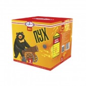 Фейерверк Пух 9 х 0,6" мб3 - Батареи салютов - батареи салютов в Твери